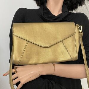 Vintage metallic Gold Purse